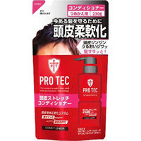 ライオン PRO TEC（プロテク） 頭皮ストレッチコンディショナー つめかえ用 4903301231226 230G×4点セット（直送品）