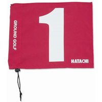 HATACHI(ハタチ) グランドゴルフ 旗 11 レッド BH5001 2個（直送品）