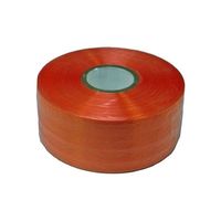松浦工業 パステルカラー平テープ 約50mm×500m オレンジ 4945822031145 1セット（3巻：1巻×3パック）（直送品）