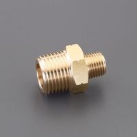 エスコ R 3/8”xR 1/2” ニップル(RoHS対応品) EA141AD-115 1セット(10個)（直送品）