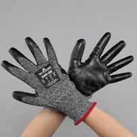 エスコ [M] 手袋(耐切創/難燃/ケブラー/ネオプレン) EA354BX-11 1セット(2双)（直送品）
