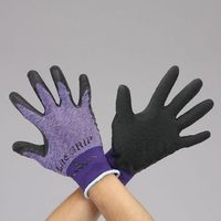 エスコ [L] 手袋(薄手・ナイロン、ポリエステル・天然ゴム/10双 EA354GD-3B 1セット(50双:10双×5袋)（直送品）
