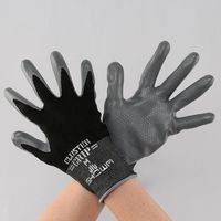 エスコ [L] 手袋(ナイロン、ポリエステル・ニトリルゴムコート) EA354GD-123 1セット(20双)（直送品）