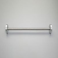 エスコ（esco） 1” x300mm フレキチューブ（鉄フランジ） 1セット（2個：1個×2本） EA469ET-10（直送品）