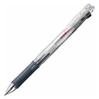 2色ボールペン クリップオン スリム2C 0.7mm 透明軸 B2A5-C ゼブラ