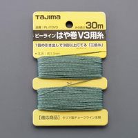 エスコ 30m チョークライン用ナイロン糸(3倍糸) EA581AD-32 1セット(10個)（直送品）