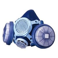 エスコ [RL2] 防塵マスク(伝声器付) EA800MP-33 1セット(2個)（直送品）