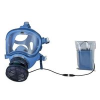 エスコ 電動ファン付き呼吸用保護具(アスベスト対応) EA800MR-5 1個（直送品）