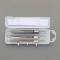 エスコ 3/8”x16 ハンドタップ3本組(HSS/UNC) EA829JE-3 1セット(5St:1St×5セット)（直送品）