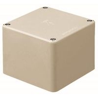 エスコ 200x200x150mm プルボックス(正方形/ノック無) EA947HC-24 1セット(2個)（直送品）