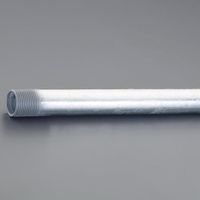 エスコ（esco） 21.0x1830mm 電線管・厚鋼（ねじ有り） 1セット（2個：1個×2本） EA940CT-121（直送品）