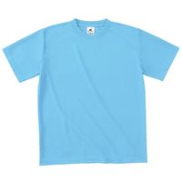 フェリック ファイバードライTシャツ サックス POT-104-11