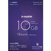 日本通信 b-mobile 新10GBプリペイド BM-GTPL6C