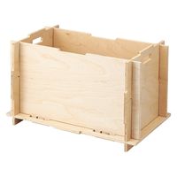 ストア・エキスプレス 木製簡易組立ボックス　組立ボックス 12611-353 1台（直送品）