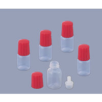 ケーエム化学 Ａ点眼容器　５ｍＬセット赤 5mLセット 1箱（100個） 0-8175-03