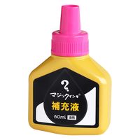 寺西化学工業 マジック補充液　60ｍｌ 桃 MHJ60J-T12 1セット（2個）