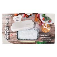 エール RiC RAKU・RAKU LIFE マイ炊飯器 ホワイト 4589469845491 1セット（直送品）