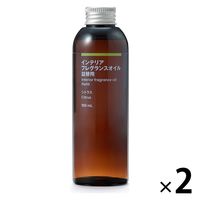 無印良品 インテリアフレグランスオイル（詰替用） 180mL シトラス 1セット（2個） 良品計画