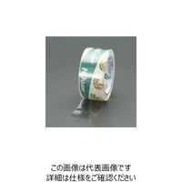 エスコ 48mmx 50m 梱包用透明テープ(強力/4巻)[DUCK] EA944RS-110 1セット(8巻:4巻×2パック)（直送品）