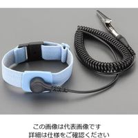 エスコ 3.0m 静電気防止アンクルストラップ EA321AA-12 1セット(4個)（直送品）