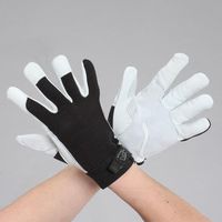 エスコ [L] 手袋(山羊革) EA353BA-92 1セット(2双)（直送品）
