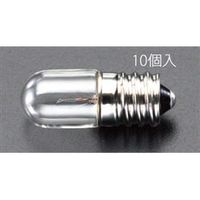 エスコ 220V/5.0W/E12 パネル球(10個) EA758ZA-26 1セット(20個:10個×2袋)（直送品）