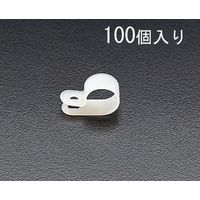 エスコ 16mm ケーブルクランプ(100個) EA947F-16 1セット(400個:100個×4袋)（直送品）