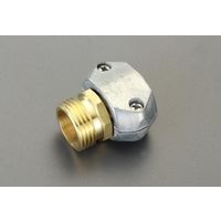 エスコ 3/4”NH/5/8”x3/4” ホース継手(真鍮製) EA124GC-31F 1セット(5個)（直送品）