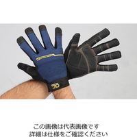 エスコ [L] 合成皮革手袋 EA353GC-32 1セット(2双)（直送品）