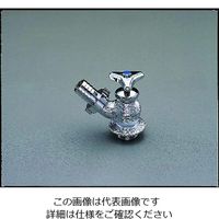 エスコ PJ 3/4” ホースニップル付散水栓 EA468BT-6 1個（直送品）