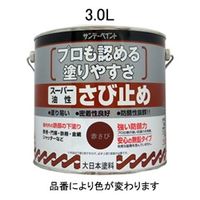 エスコ 3.0L [油性]錆止め塗料(赤さび) EA942ED-21 1缶（直送品）