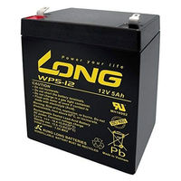 KUNG LONG 産業用鉛蓄電池 12V-5Ah NP5-12/互換 WP5-12 1個（直送品）