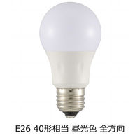 オーム電機 LED電球 E26 全方向4.0W 昼光色 LDA4D-G AG27　1セット（5個）