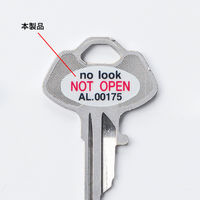 サンワサプライ 鍵のナンバーキーパーセキュリティシール（1シート・5枚入り） SL-5H-5 1セット（5個）
