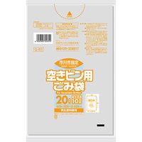 日本サニパック 市川市 ビン 透明 20L 10枚 0.030mm GR1 1箱（300枚：10枚入×30パック）（取寄品）