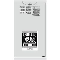日本サニパック Nシリーズ 透明 90L 10枚 0.030mm N95 1箱（200枚：10枚入×20パック）（取寄品）