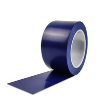 セーフラン安全用品 厚手PVCラインテープ 幅50mmx 22m 厚0.2mm 青 J2352-BL 1セット(3巻入)（直送品）