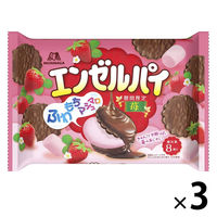 エンゼルパイ＜苺＞ティータイムパック 3袋 森永製菓 チョコレート