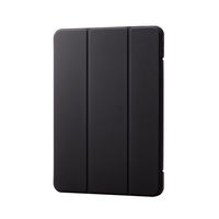 iPad Pro ケース ソフトレザー 手帳型 ブラック TBWA22P エレコム