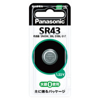 パナソニック 酸化銀電池 SR43P 1パック