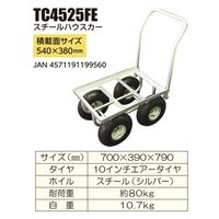 シンセイ スチールハウスカー(デカタイヤ) TC4510FE-10 2台（直送品）