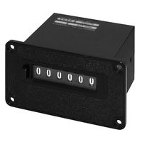 ライン精機 電磁カウンタ/リセット付 MCRー6PNーDC24 MCR-6PN-DC24 1台（直送品）