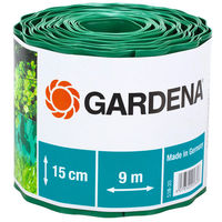 GARDENA 花壇エッジング フェンス　15cm　高品質のプラスチック製エッジングロール 00538-20 1枚（直送品）