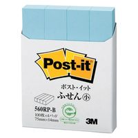 スリーエム ジャパン Post-it 再生紙ふせん 560RP-B ブルー　10パック（直送品）