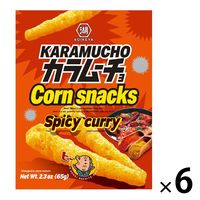 カラムーチョ コーンスナック スパイシーカレー味 6袋 湖池屋 スナック菓子 おつまみ