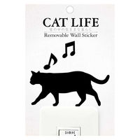 東洋ケース ウォールステッカー　猫　お散歩　壁紙シール　CAT LIFE 217480 1個（直送品）