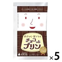 【ワゴンセール】バランス やさしく・おいしく チョコっとプリン 1セット（150g×5袋）プリンの素