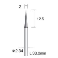 ミニター 超硬カッター リーマー φ2 BC1623 1本（直送品）