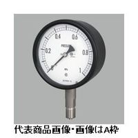 長野計器 密閉形圧力計(屋外・一般用)φ60 埋込形 BA15-221-0.2MPA 1個（直送品）