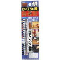 建築の友 かくれん棒ブリスターパック単色 ミディアムブラウンオーク 6g AB-05 1セット(2個)（直送品）